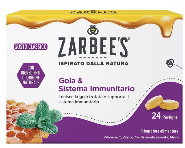 ZARBEE'S GOLA & SISTEMA IMMUNITARIO 24 PASTIGLIE - Farmacia Murachelli Di Putelli dr. Giovanni