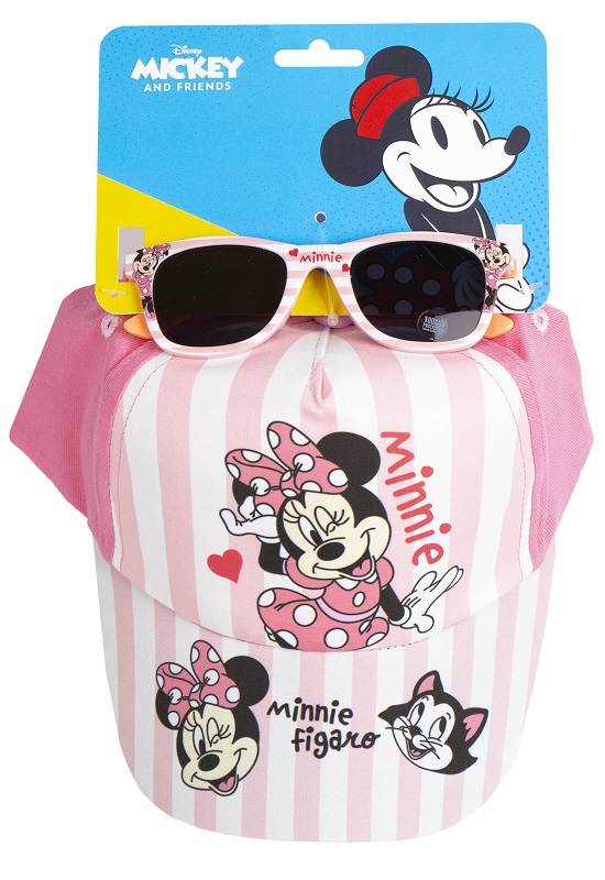 MICKEY AND FRIENDS SET CAPPELLO E OCCHIALI DA SOLE MINNIE FIGARO - Farmacia Murachelli Di Putelli dr. Giovanni