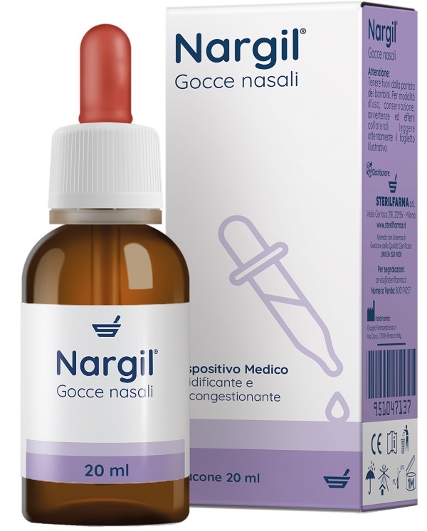 GOCCE NASALI NARGIL 20 ML - Farmacia Murachelli Di Putelli dr. Giovanni