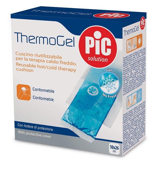 CUSCINO THERMOGEL 10X26 CM TERAPIA CALDO FREDDO CON FODERA ITC - Farmacia Murachelli Di Putelli dr. Giovanni
