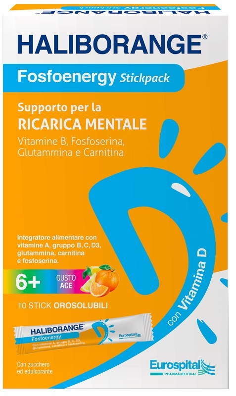 HALIBORANGE FOSFOENERGY 10 STICK OROSOLUBILI 15,2 G - Farmacia Murachelli Di Putelli dr. Giovanni