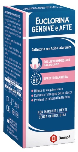 EUCLORINA GENGIVE E AFTE COLLUTORIO 200 ML - Farmacia Murachelli Di Putelli dr. Giovanni