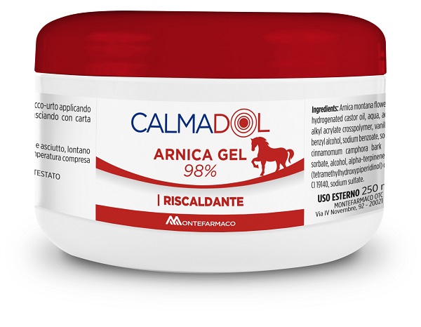 CALMADOL ARNICA GEL 98% RISCALDANTE 250 ML - Farmacia Murachelli Di Putelli dr. Giovanni