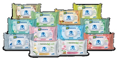 SANO E BELLO SALVIETTINE DETERGENTI ALOE 50 PEZZI - Farmacia Murachelli Di Putelli dr. Giovanni