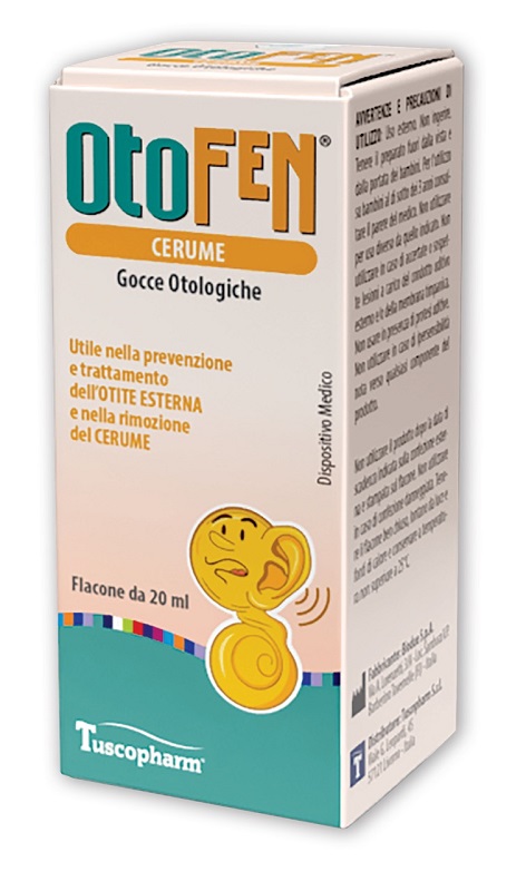OTOFEN CERUME GOCCE OTOLOGICHE 20 ML - Farmacia Murachelli Di Putelli dr. Giovanni