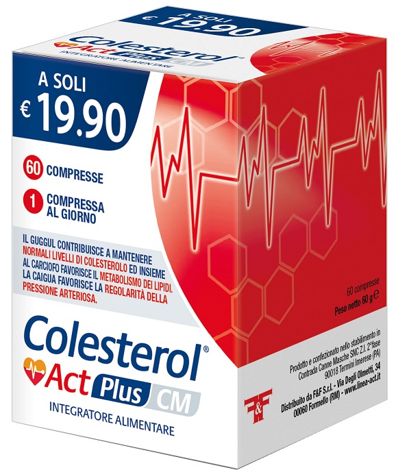 COLESTEROL ACT PLUS CM 60 COMPRESSE - Farmacia Murachelli Di Putelli dr. Giovanni
