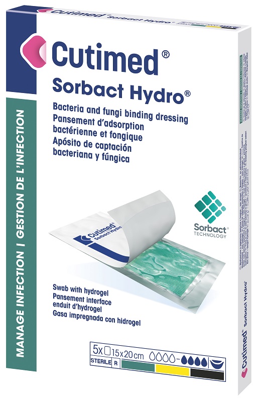 MEDICAZIONE IDROFOBICA CUTIMED SORBACT HYDRO 7,5X7,5 CM 10 PEZZI - Farmacia Murachelli Di Putelli dr. Giovanni