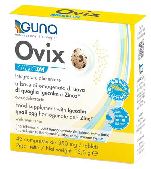OVIX ALLERGIM 45 COMPRESSE DA 350 MG - Farmacia Murachelli Di Putelli dr. Giovanni