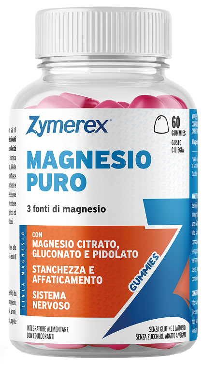 ZYMEREX GUM MAGNESIO PURO 60 GOMMOSE - Farmacia Murachelli Di Putelli dr. Giovanni