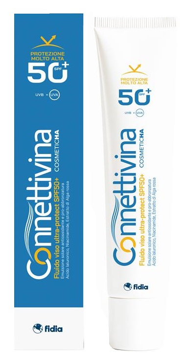 CONNETTIVINA FLUIDO VISO ULTRA PROTECT SPF50+ 50 ML - Farmacia Murachelli Di Putelli dr. Giovanni