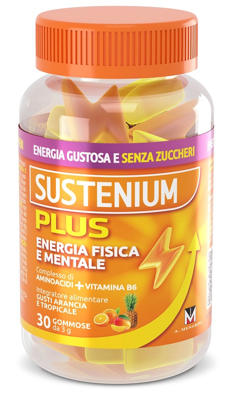 SUSTENIUM PLUS 30 CARAMELLE GOMMOSE 3 G - Farmacia Murachelli Di Putelli dr. Giovanni