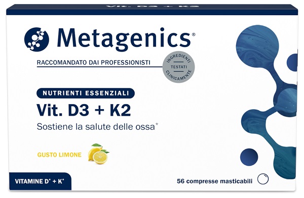 VIT D3+K2 56 COMPRESSE MASTICABILI - Farmacia Murachelli Di Putelli dr. Giovanni