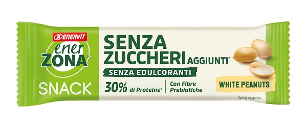 ENERZONA SNACK ARACHIDI COPERTURA BIANCA AL LATTE SENZA ZUCCHERI AGGIUNTI 33 G - Farmacia Murachelli Di Putelli dr. Giovanni