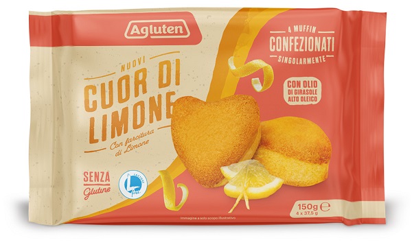 AGLUTEN NUOVI CUOR DI LIMONE 4 PEZZI DA 37,5 G - Farmacia Murachelli Di Putelli dr. Giovanni