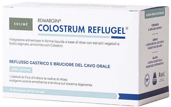 REMARGIN COLOSTRUM REFLUGEL 16 STICKPACK DA 10 ML - Farmacia Murachelli Di Putelli dr. Giovanni