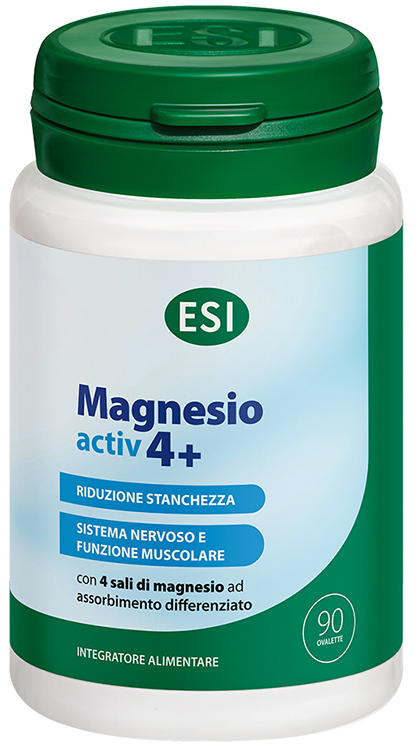 ESI MAGNESIO ACTIV 4+ 90 OVALETTE SENZA GLUTINE - Farmacia Murachelli Di Putelli dr. Giovanni