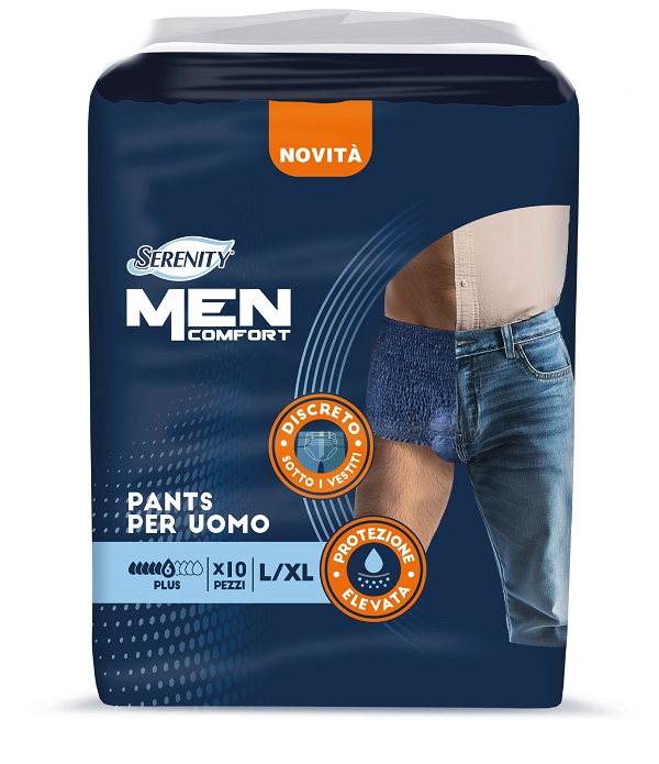 PANNOLONE A MUTANDINA SERENITY MEN COMFORT PLUS L/XL 10 PEZZI - Farmacia Murachelli Di Putelli dr. Giovanni