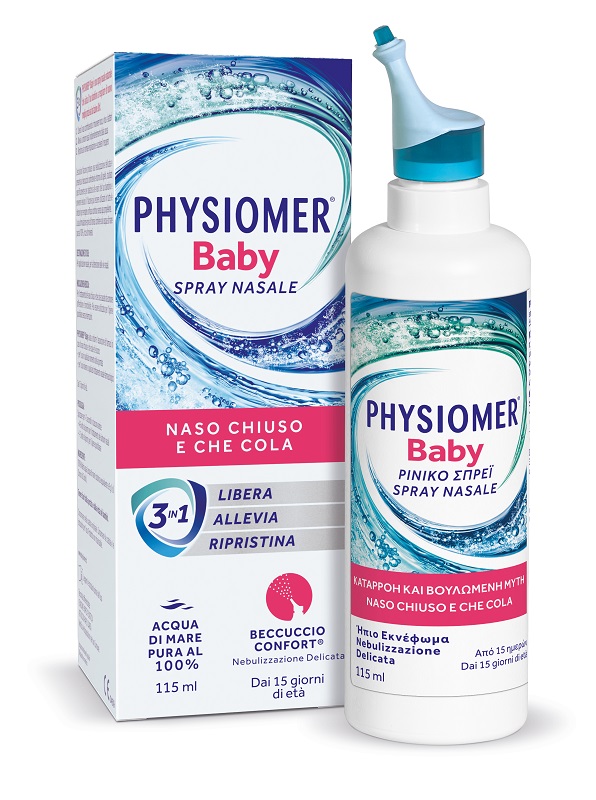 SPRAY NASALE PHYSIOMER BABY 115 ML - Farmacia Murachelli Di Putelli dr. Giovanni