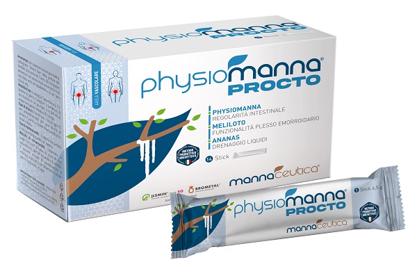 PHYSIOMANNA PROCTO 14 BUSTE - Farmacia Murachelli Di Putelli dr. Giovanni