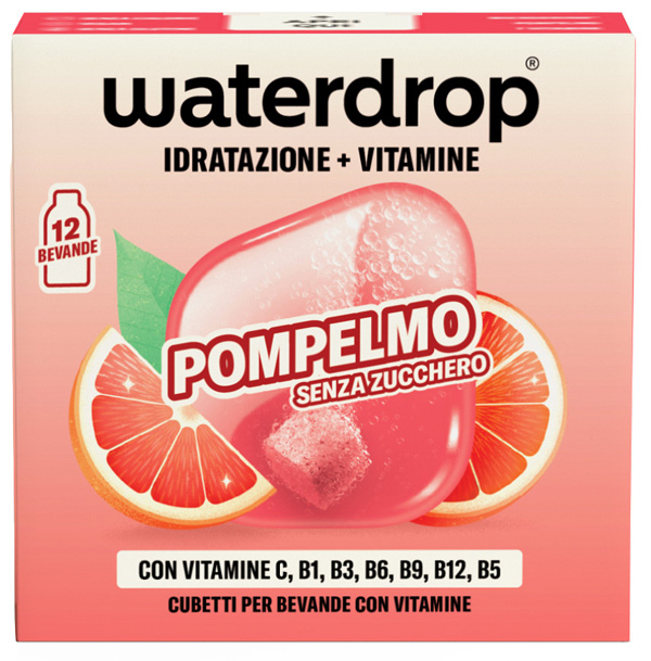 WATERDROP MICRODRINK POMPELMO 12 CUBETTI - Farmacia Murachelli Di Putelli dr. Giovanni