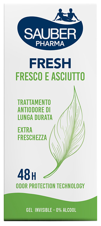 SAUBER DEO 48H FRESH FRESCO E ASCIUTTO GEL 30 ML - Farmacia Murachelli Di Putelli dr. Giovanni