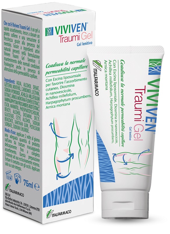 VIVIVEN TRAUMI GEL LENITIVO 75 ML - Farmacia Murachelli Di Putelli dr. Giovanni