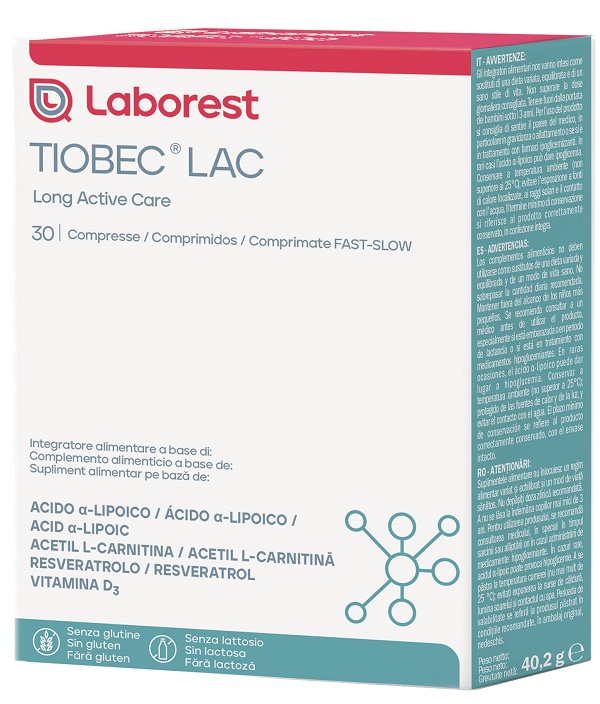 TIOBEC LAC 30 COMPRESSE - Farmacia Murachelli Di Putelli dr. Giovanni