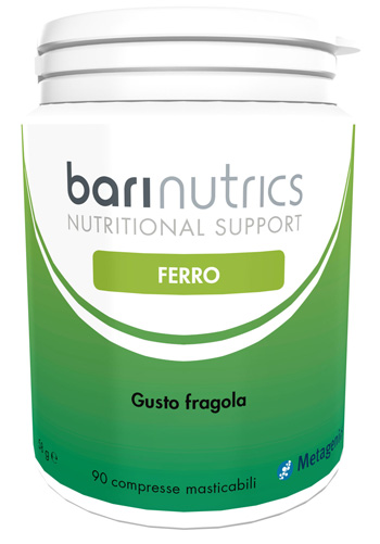 BARINUTRICS FERRO FRAGOLA ITA 90 COMPRESSE - Farmacia Murachelli Di Putelli dr. Giovanni