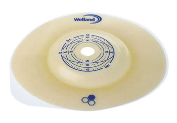 PLACCA PER COLOSTOMIA CONVESSA AURUM2 DIAMETRO 25 MM FLANGIA 55 MM 5 PEZZI - Farmacia Murachelli Di Putelli dr. Giovanni