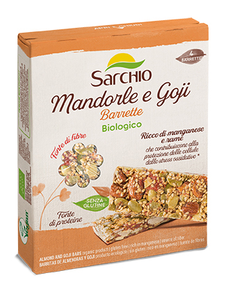 BARRETTE MANDORLE E GOJI 4X20 G - Farmacia Murachelli Di Putelli dr. Giovanni
