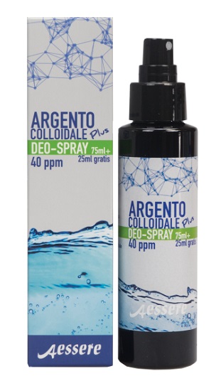 ARGENTO COLLOIDALE PLUS DEODORANTE SPRAY 75 ML + 25 ML - Farmacia Murachelli Di Putelli dr. Giovanni