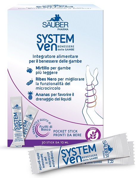 SAUBER SYSTEM VEN 30 STICK 10 ML - Farmacia Murachelli Di Putelli dr. Giovanni