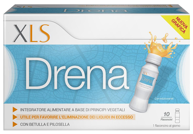 XLS DRENA 10 FLACONCINI X 10 ML - Farmacia Murachelli Di Putelli dr. Giovanni