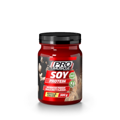 PROMUSCLE SOY PROTEIN VANILLA CREAM 500 G - Farmacia Murachelli Di Putelli dr. Giovanni