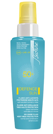 DEFENCE SUN 50+ FLUDIO ANTI LUCIDITA' PROTEZIONE MOLTO ALTA 50 ML - Farmacia Murachelli Di Putelli dr. Giovanni