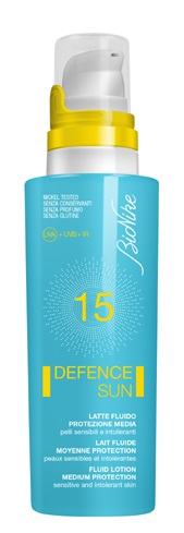 DEFENCE SUN 15 LATTE FLUIDO PROTEZIONE MEDIA 125 ML - Farmacia Murachelli Di Putelli dr. Giovanni