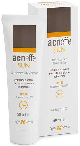 ACNEFFE SUN SPF 30 ALTA PROTEZIONE UVB PER CUTE ACNEICA E SEBORROICA 50 ML - Farmacia Murachelli Di Putelli dr. Giovanni