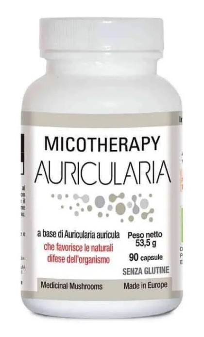 MICOTHERAPY AURICULARIA 90 CAPSULE - Farmacia Murachelli Di Putelli dr. Giovanni