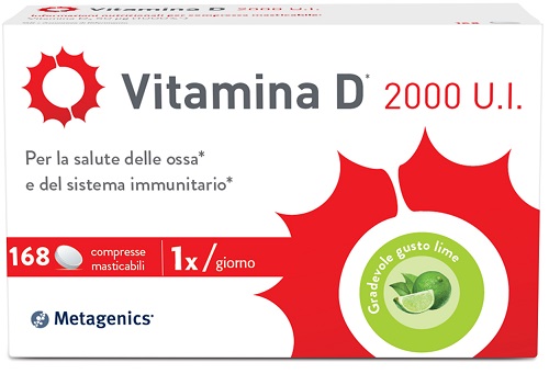 VITAMINA D 2000 UI 168 COMPRESSE MASTICABILI - Farmacia Murachelli Di Putelli dr. Giovanni