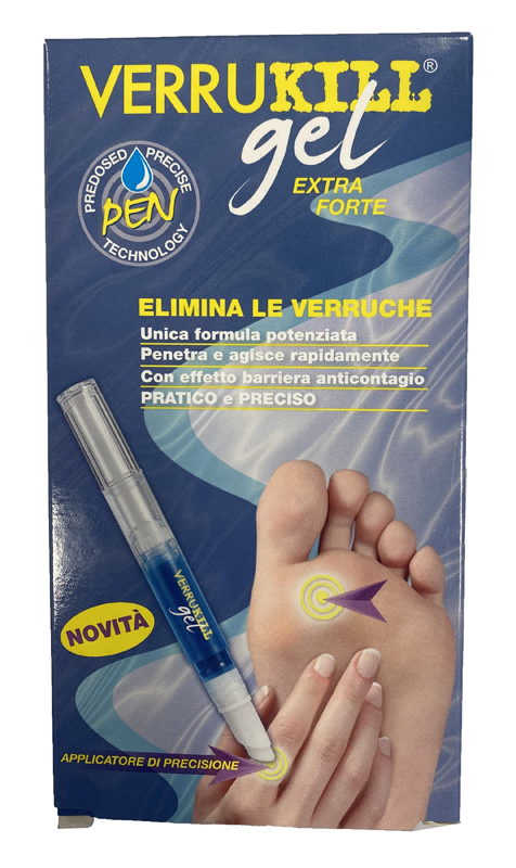 VERRUKILL GEL RIMOZIONE VERRUCHE 2 ML - Farmacia Murachelli Di Putelli dr. Giovanni