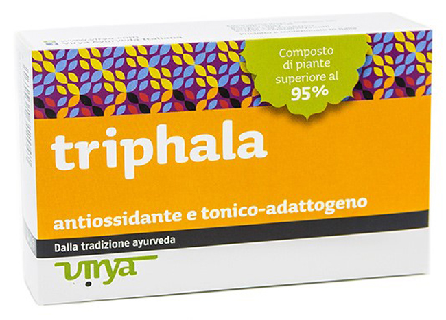 TRIPHALA VIRYA 60 COMPRESSE 500MG - Farmacia Murachelli Di Putelli dr. Giovanni