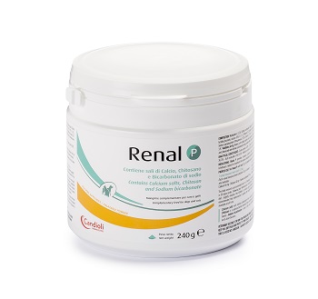 RENAL P MANGIME COMPLEMENTARE PER CANI E GATTI BARATTOLO 240 G - Farmacia Murachelli Di Putelli dr. Giovanni