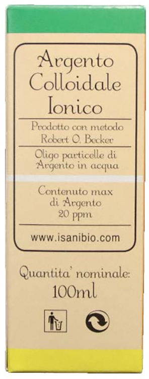 ARGENTO COLLOIDALE IONICO 20 PPM 100 ML - Farmacia Murachelli Di Putelli dr. Giovanni