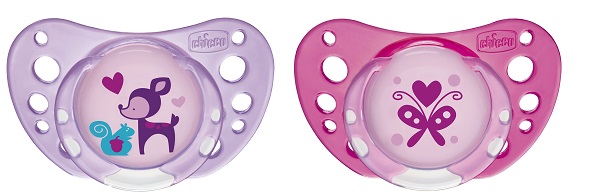 CHICCO SUCCHIETTO AIR GIRL IN CAUCCIU' 6-16 MESI 2 PEZZI - Farmacia Murachelli Di Putelli dr. Giovanni