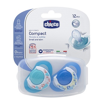 CHICCO SUCCHIETTO COMPACT BOY S 16-36 MESI 2 PEZZI - Farmacia Murachelli Di Putelli dr. Giovanni