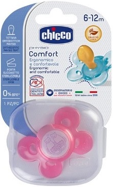 CHICCO SUCCHIETTO COMFORT GIRL IN CAUCCIU' 6-16 MESI 1 PEZZO - Farmacia Murachelli Di Putelli dr. Giovanni