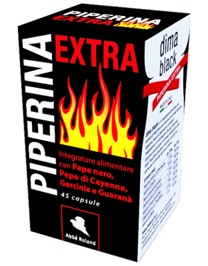 PIPERINA EXTRA DIMA BLACK 45 CAPSULE - Farmacia Murachelli Di Putelli dr. Giovanni