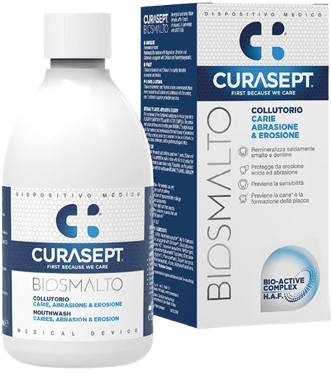 CURASEPT BIOSMALTO COLLUTORIO CARIE ABRASIONE&EROSIONE 300 ML - Farmacia Murachelli Di Putelli dr. Giovanni