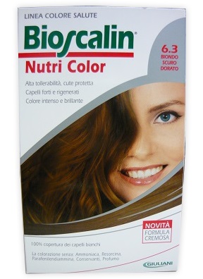 BIOSCALIN NUTRI COLOR 6,3 BIONDO SCURO DORATO SINCROB 124 ML - Farmacia Murachelli Di Putelli dr. Giovanni