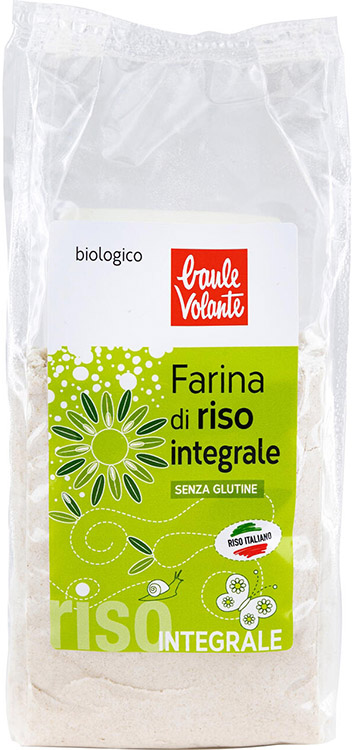 FARINA RISO INTEGRALE SENZA GLUTINE BIO 375 G - Farmacia Murachelli Di Putelli dr. Giovanni